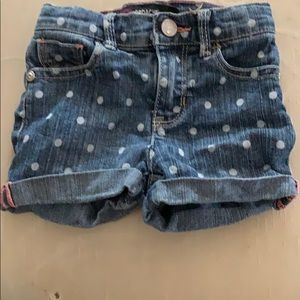 Jordache infant jean shorts